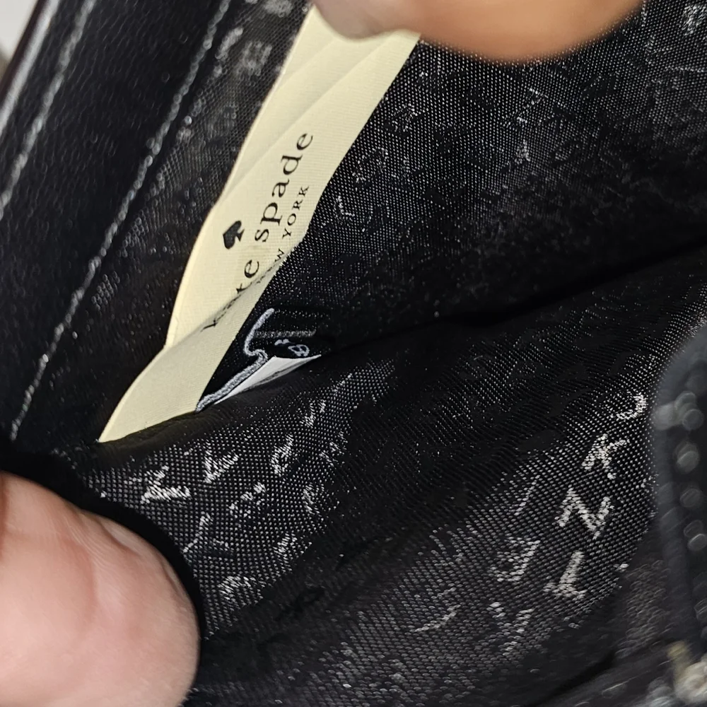 NWOT Kate Spade Grove Street Black Bifold Wallet - Picture 6 of 8